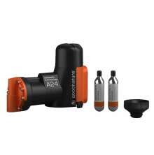 Goodnature A24 Starter Trap Kit med automatisk f�lla, tv� CO2-patroner och en svart lockmedelsbeh�llare