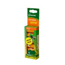 Gr�n och orange f�rpackning Silvalure Fly Control Spiral, klisterremsor mot flugor, 6-pack