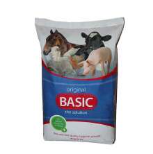 Basic stallstr� hygienpulver 25 kg s�ck, dokumenterat kvalitetsstr� f�r b�ttre stallhygien inom lantbruk och djurh�llning