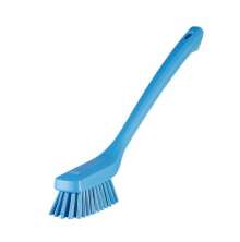 L�ng bl� diskborste fr�n Vikan f�r reng�ring i stall och lantbruk