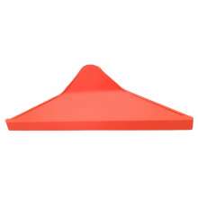 R�d g�dselskrapa i plast f�r enkel och effektiv reng�ring av stallg�ngar och ladug�rdar inom lantbruk