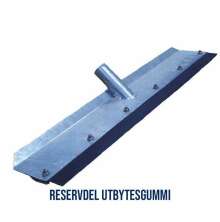 Reservdel utbytesgummi till g�dselskrapa i galvaniserat st�l f�r reng�ring av stallg�ngar inom lantbruk