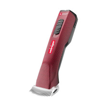 Heiniger Opal Xtend r�d klippmaskin med sk�rhuvud, sladdl�s och ergonomisk modell f�r djurklippning