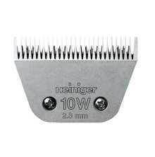 Klipphuvud Heiniger 10W i rostfritt st�l, 2,3 mm klippl�ngd, kompatibelt med Saphir och Opal klippmaskiner.