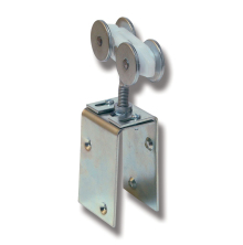 Henderson h�ngrulle 53K/S 290 med st�lhjul och justerbart f�ste i galvaniserat st�l f�r skjutport