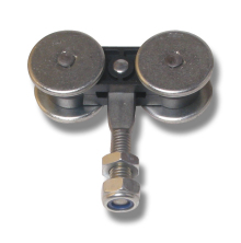 Henderson h�ngrulle 56K/S200 290 med st�lhjul, n�llager och inf�stningsbult 10x30 mm f�r skjutport med metallram, anpassad f�r skena 290.