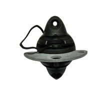 Grindankare f�r elst�ngsel med metallf�ste och isolerad anslutning