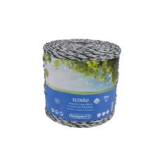 Eltr�d 3 mm svart/vit 500 m f�r elst�ngsel p� rulle