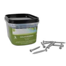 Swedguard isolatorskruv 4,8x40 mm C4 f�r elst�ngsel 250-pack