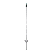 Swedguard Fj�derst�lstolpe 800 mm tr�dh�jd 25 st/fp